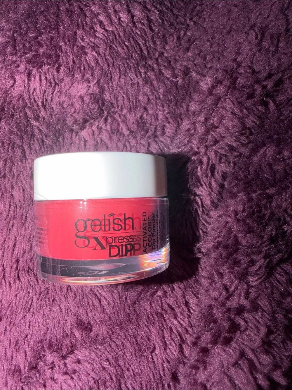 Gelish Xpress Dip Powder - Bright Coral Red